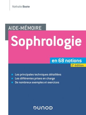 cover image of Aide-mémoire--Sophrologie -2e éd.